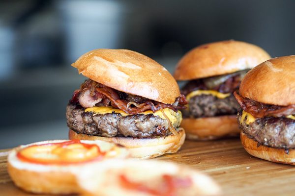 Fast food burgers